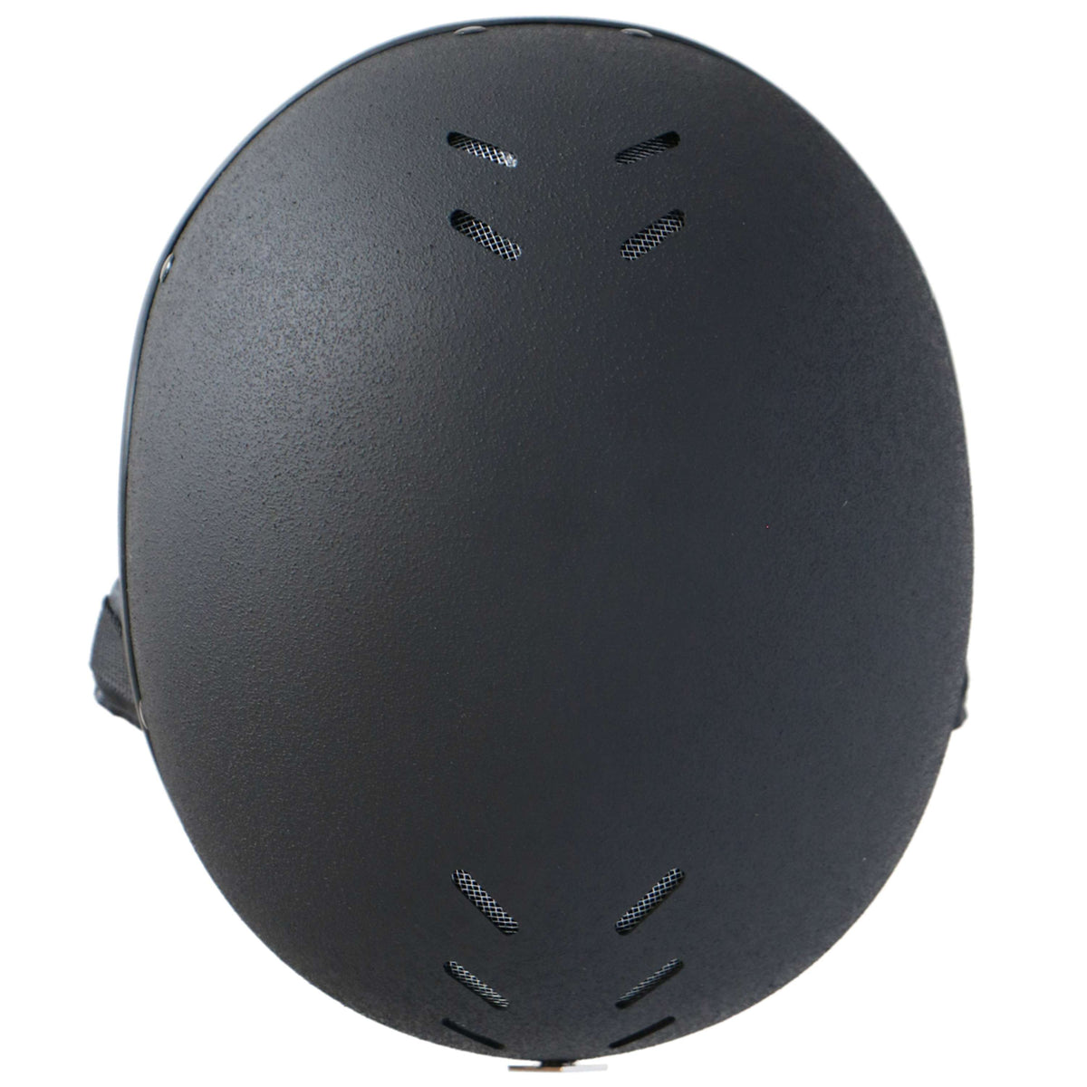 Charles Owen Casco de Seguridad MS1 Cráneo de jockey profesional Negro
