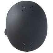 Charles Owen Casco de Seguridad MS1 Cráneo de jockey profesional Negro