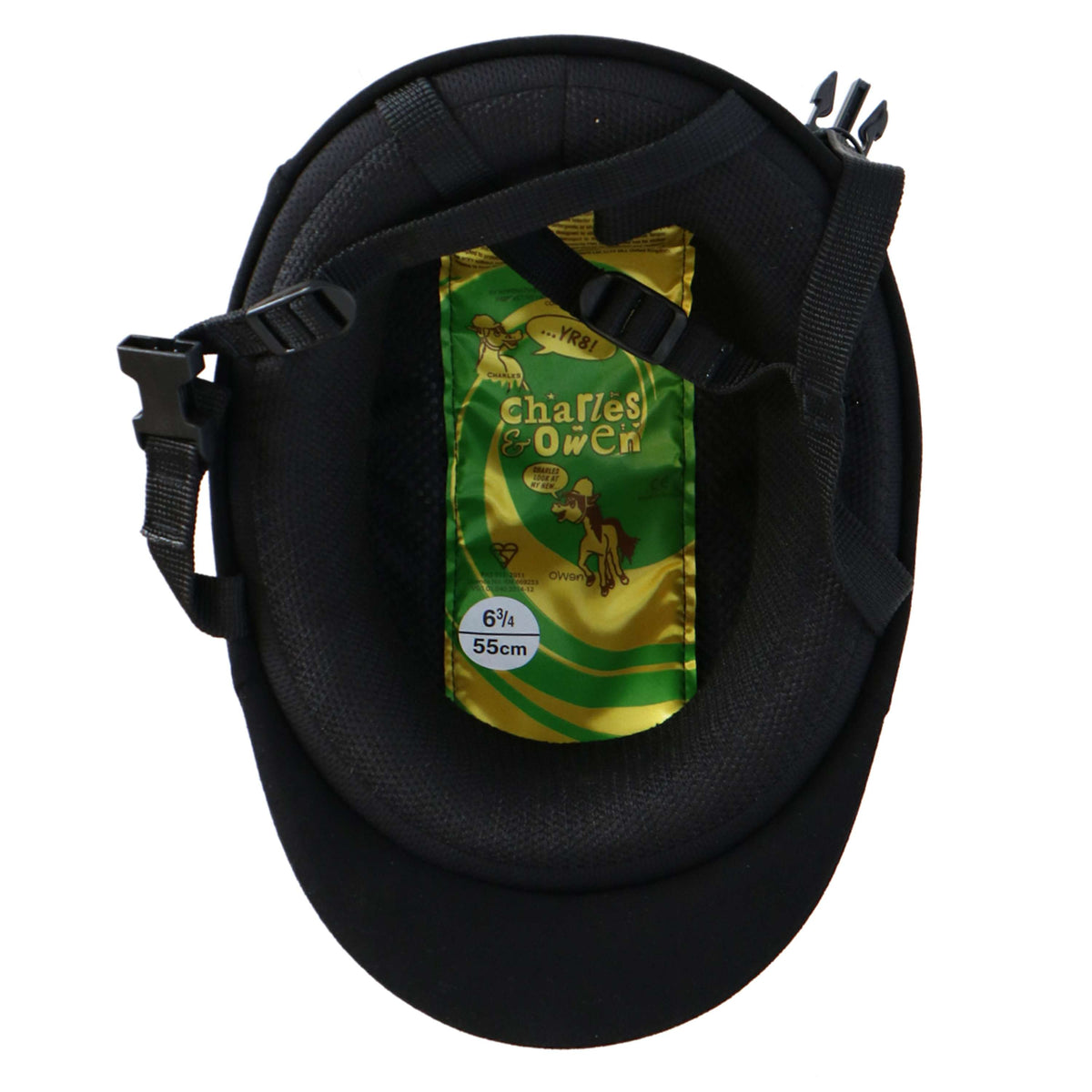 Charles Owen Casco de Seguridad YR8 Negro