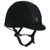 Charles Owen Casco de Seguridad YR8 Ronda central brillante Negro