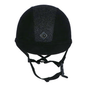 Charles Owen Casco de Seguridad YR8 Ronda central brillante Negro