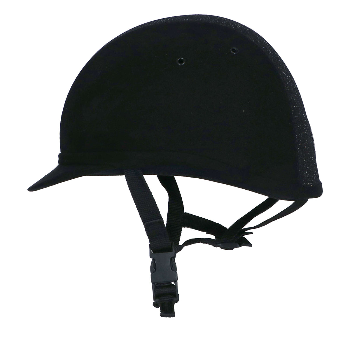 Charles Owen Casco de Seguridad YR8 Ronda central brillante Negro
