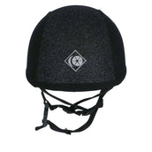 Charles Owen Casco de Seguridad YR8 Ronda central brillante Negro