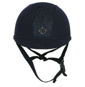 Charles Owen Casco de Seguridad YR8 Ronda central brillante Navy