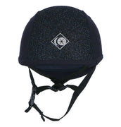 Charles Owen Casco de Seguridad YR8 Ronda central brillante Navy