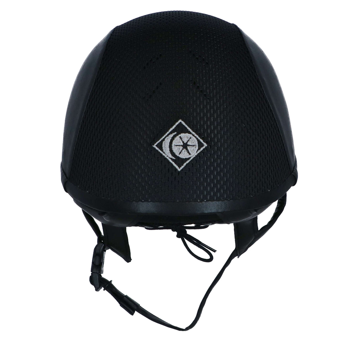 Charles Owen Casco de Seguridad AYR8 PLUS Aspecto de cuero Negro