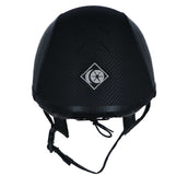 Charles Owen Casco de Seguridad AYR8 PLUS Aspecto de cuero Negro