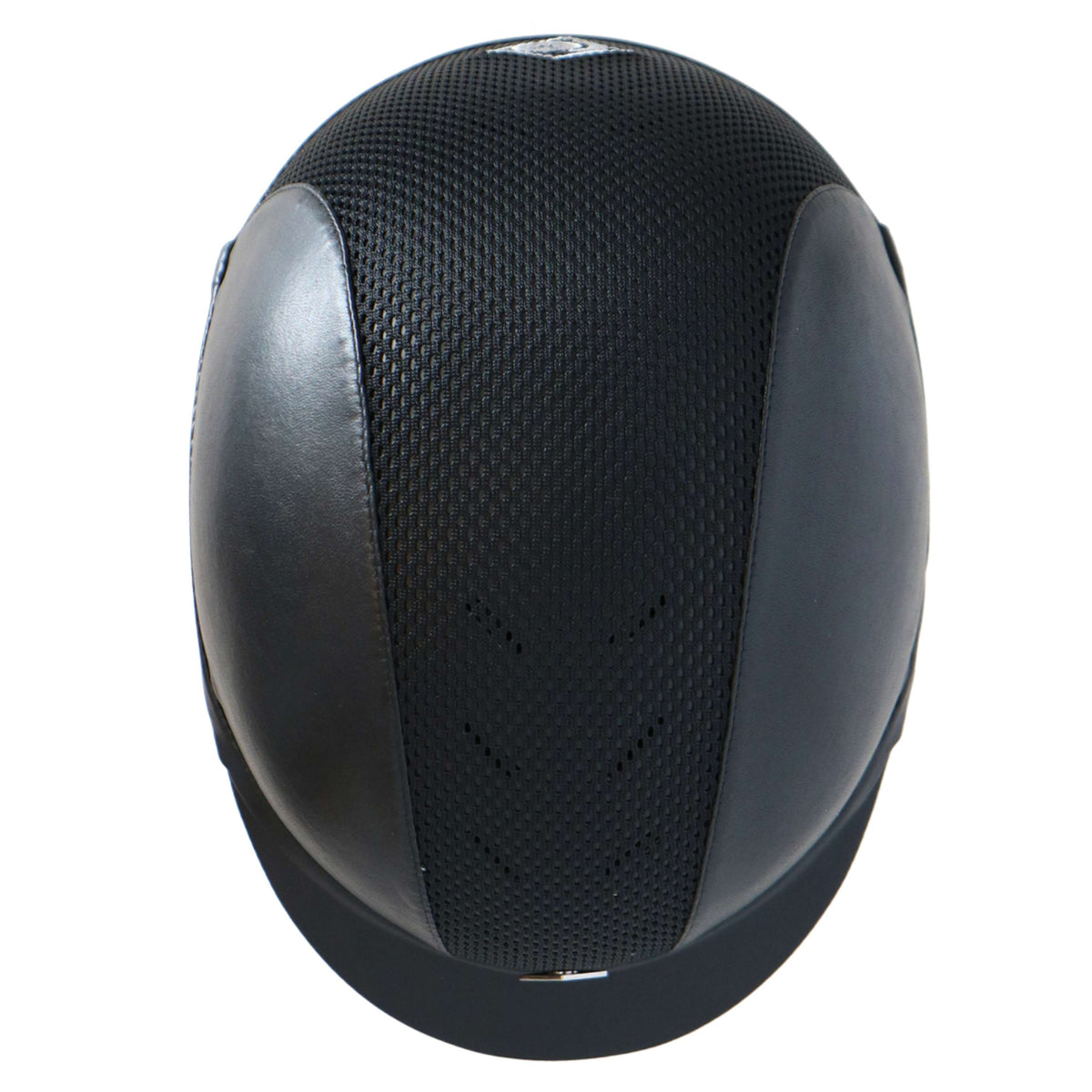 Charles Owen Casco de Seguridad AYR8 PLUS Aspecto de cuero Negro