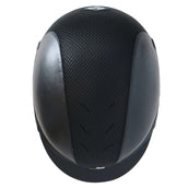 Charles Owen Casco de Seguridad AYR8 PLUS Aspecto de cuero Negro