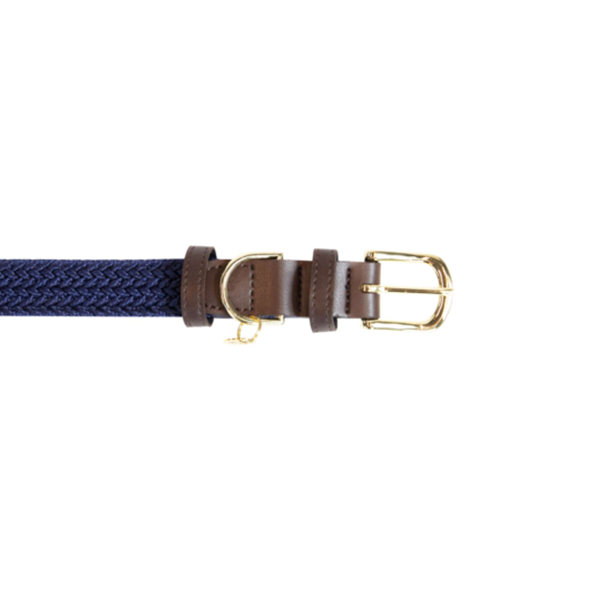 Kentucky Horsewear Halsband Perro Trenzado Nylon Navy