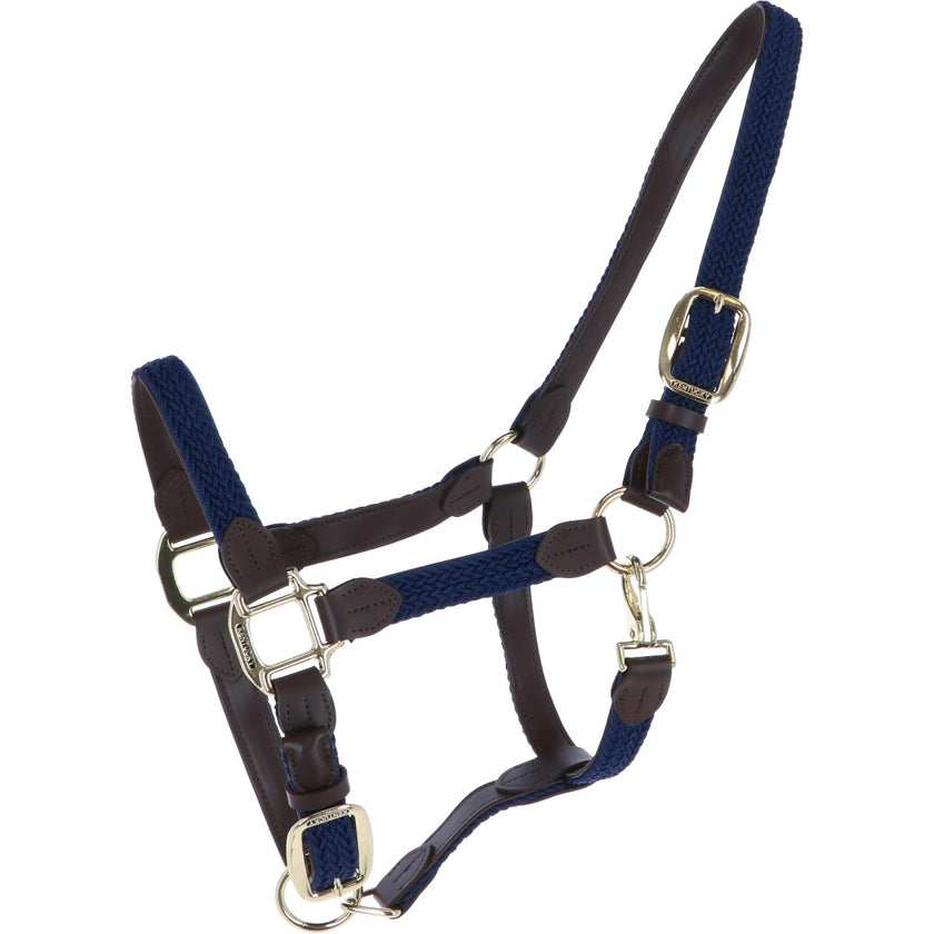 Kentucky Horsewear Cabezada Nailon trenzado Navy