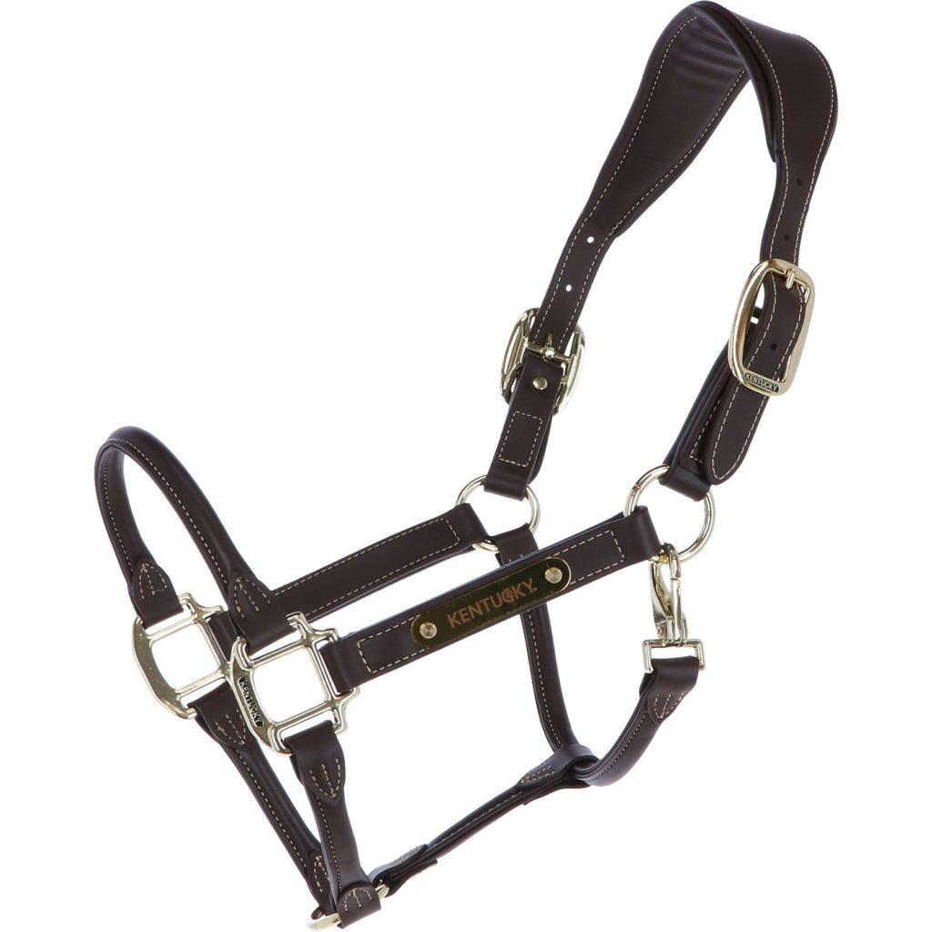 Kentucky Horsewear Cabestro Cuero Anatómico Marron