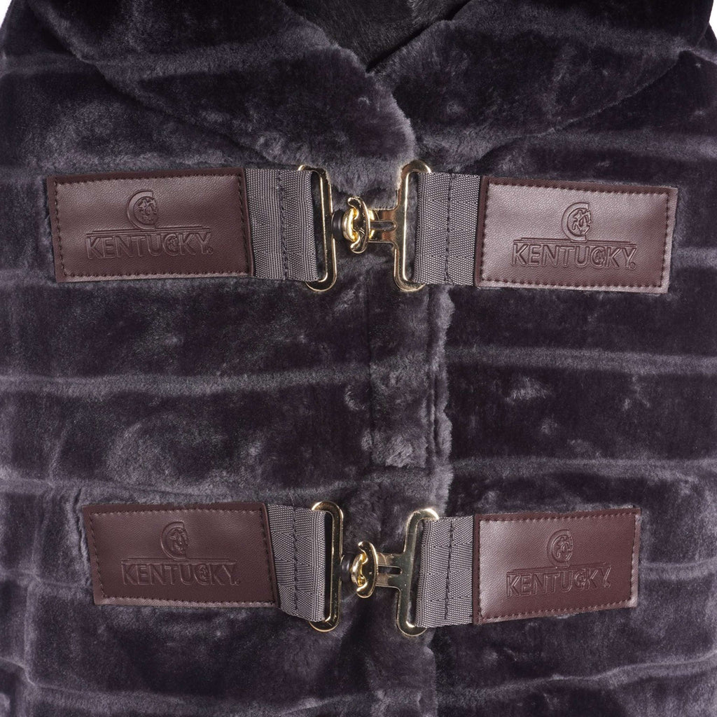 Kentucky Horsewear Alfombra Fake Fur Gris