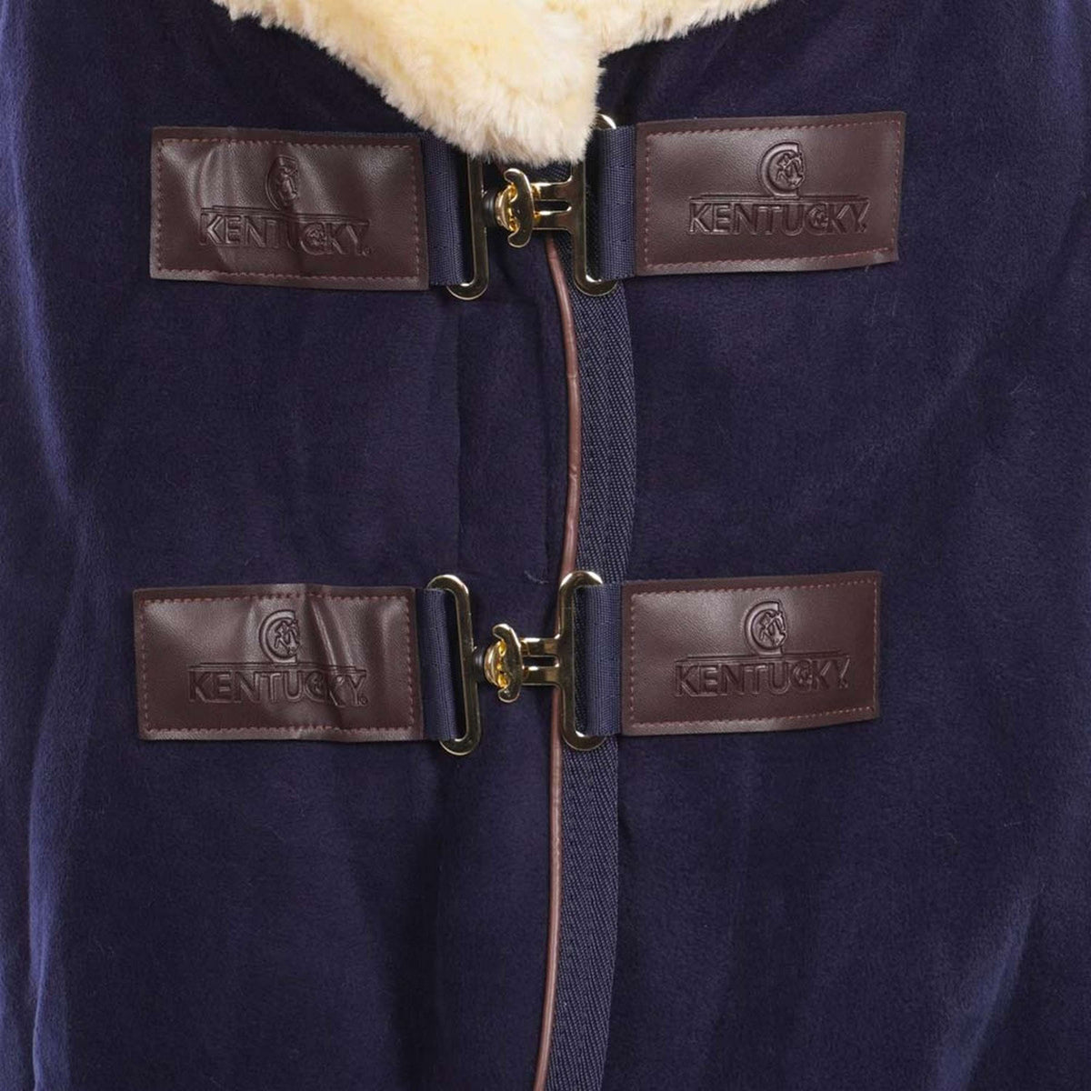Kentucky Horsewear Manta polar para espectáculos Marino