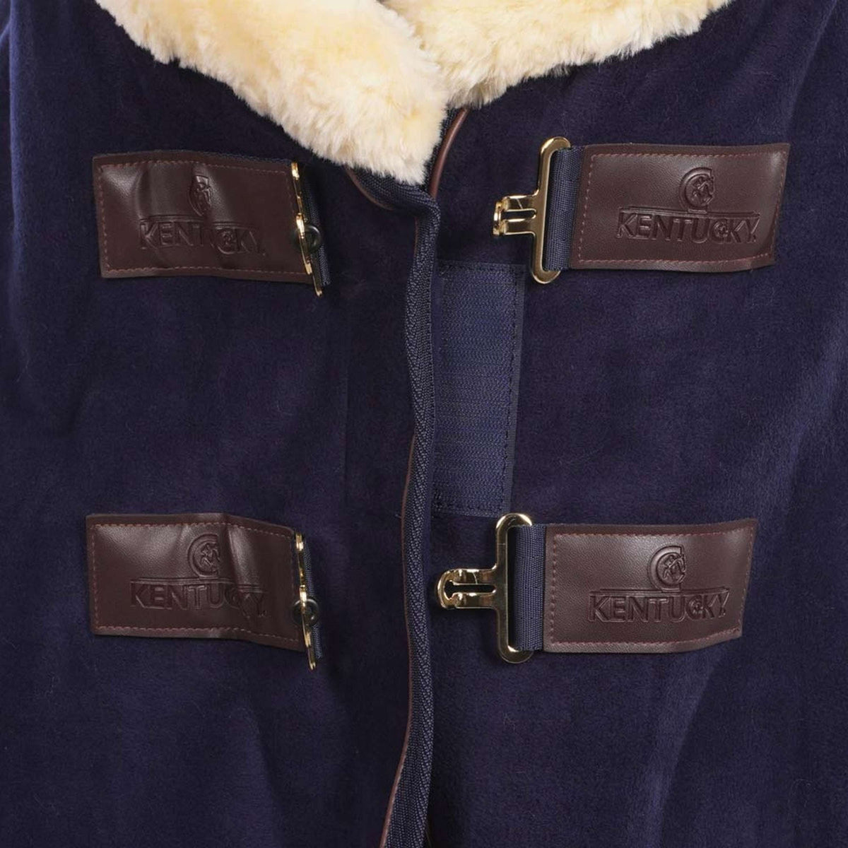 Kentucky Horsewear Manta polar para espectáculos Marino