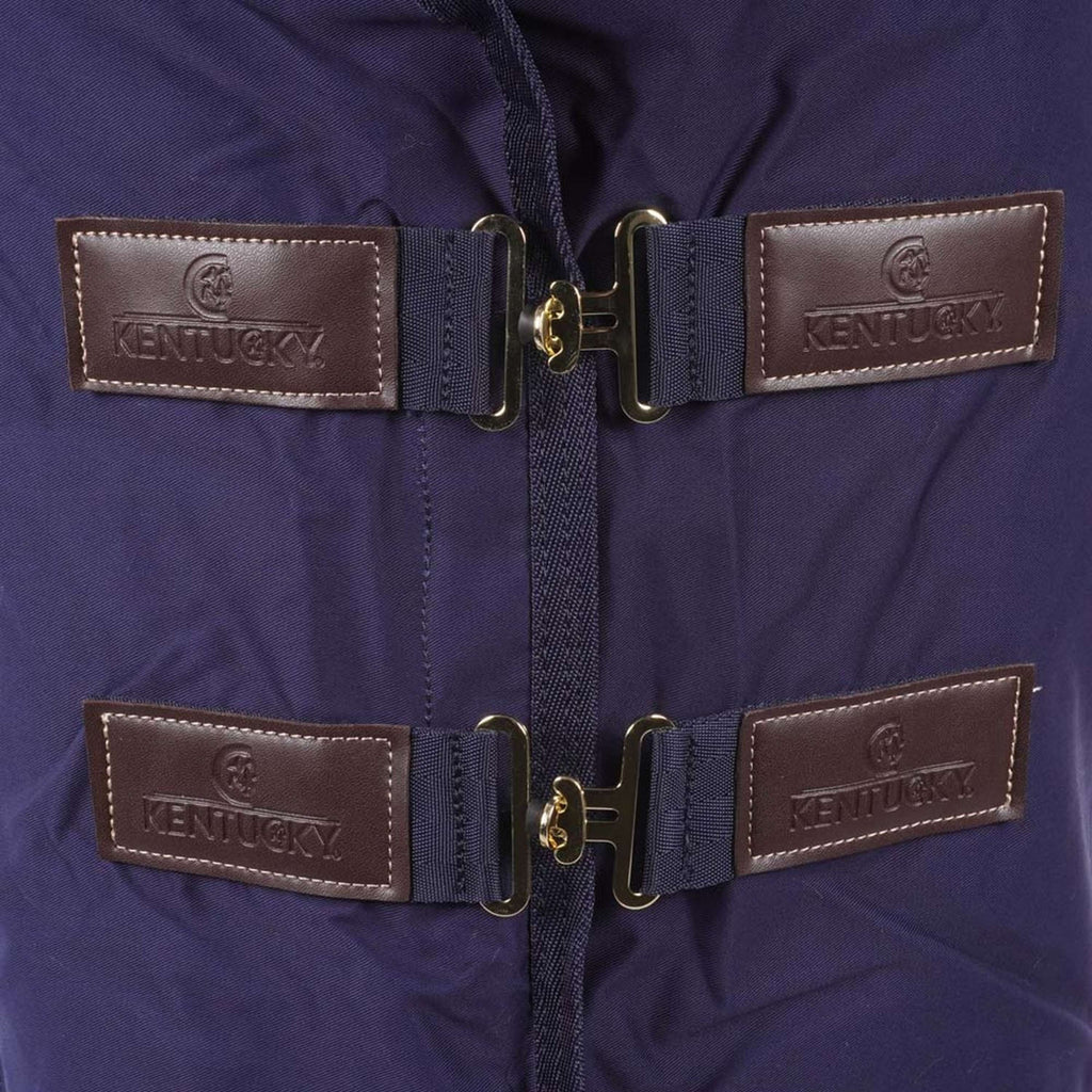 Kentucky Horsewear Manta de algodón Navy