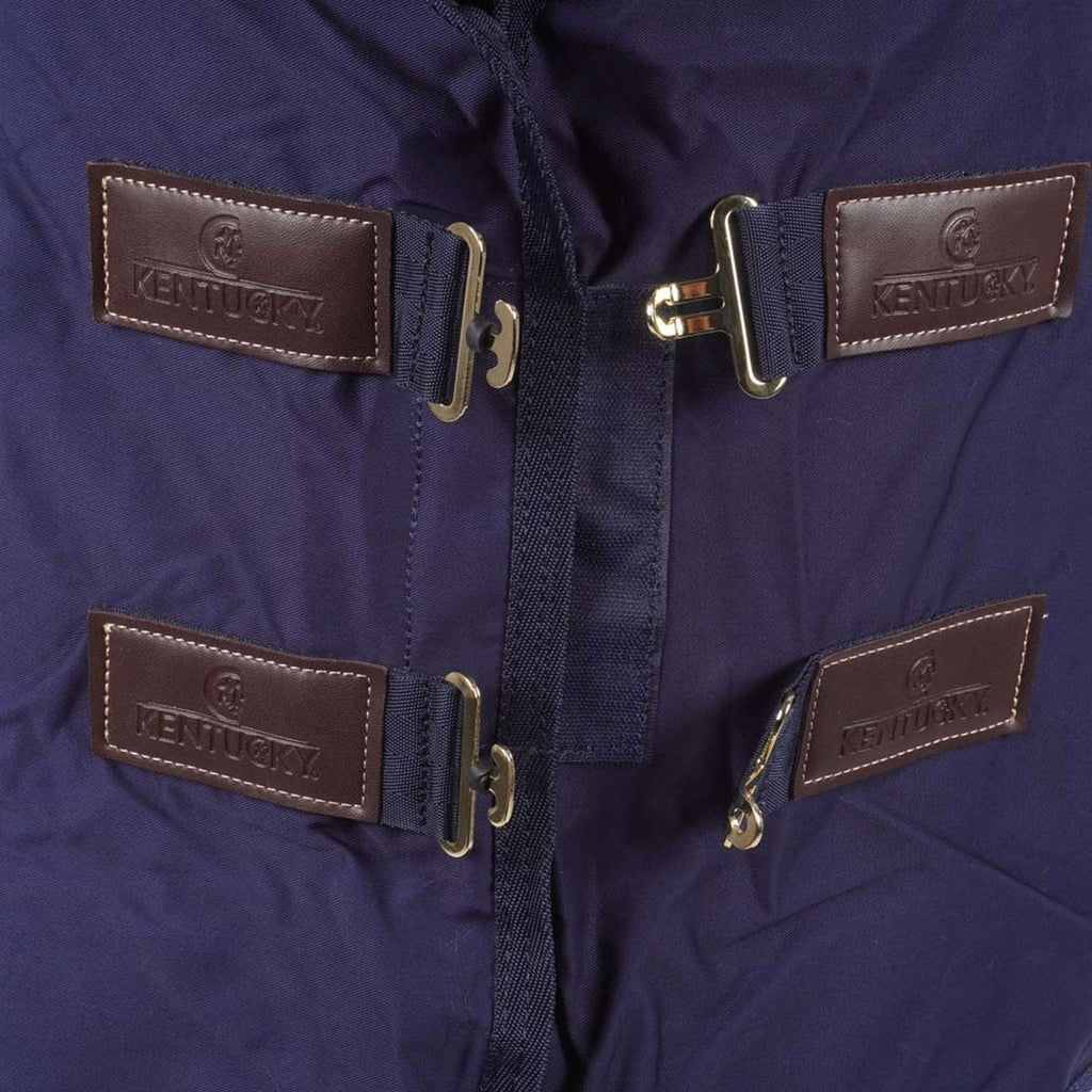 Kentucky Horsewear Manta de algodón Navy