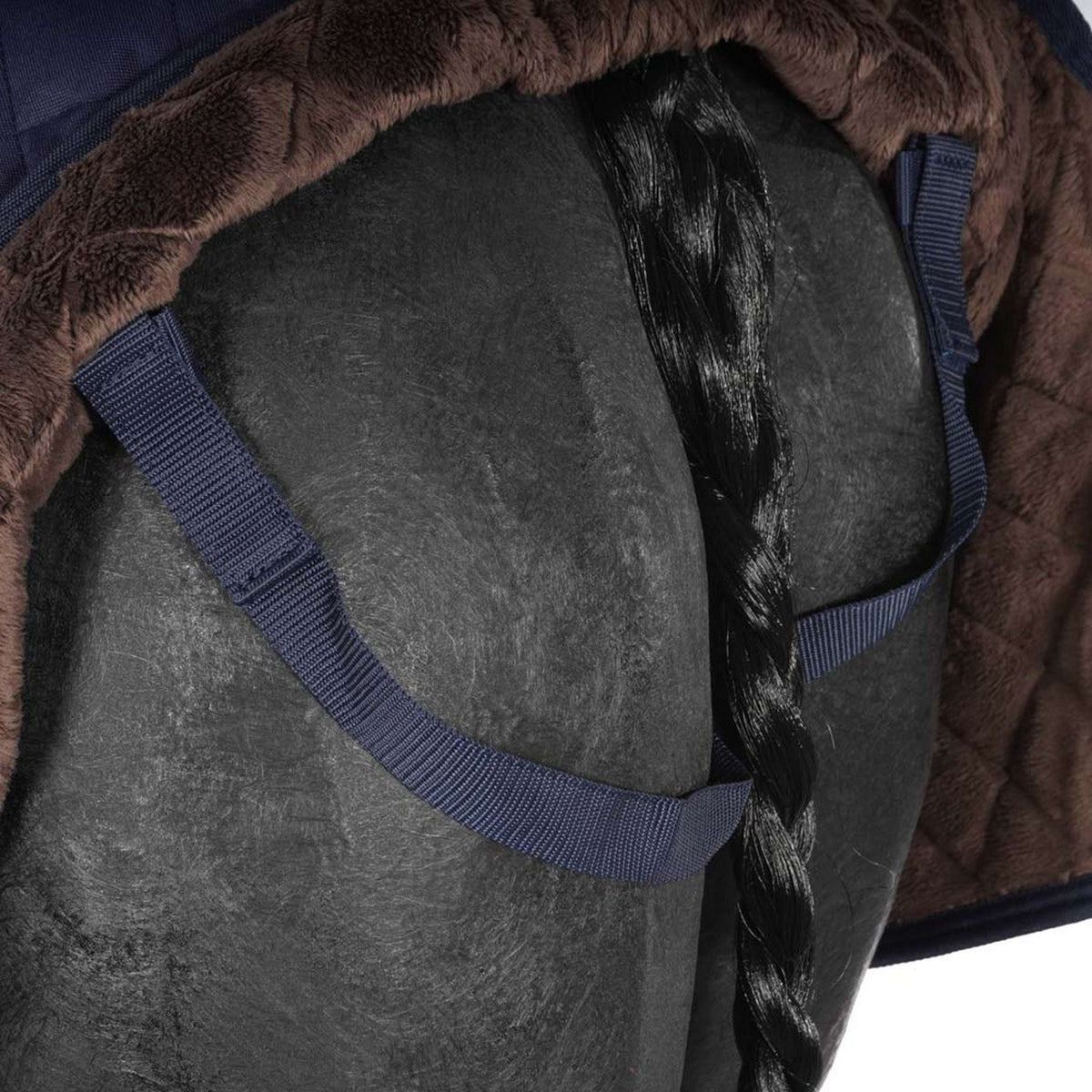 Kentucky Horsewear Manta de ejercicio 160g Navy