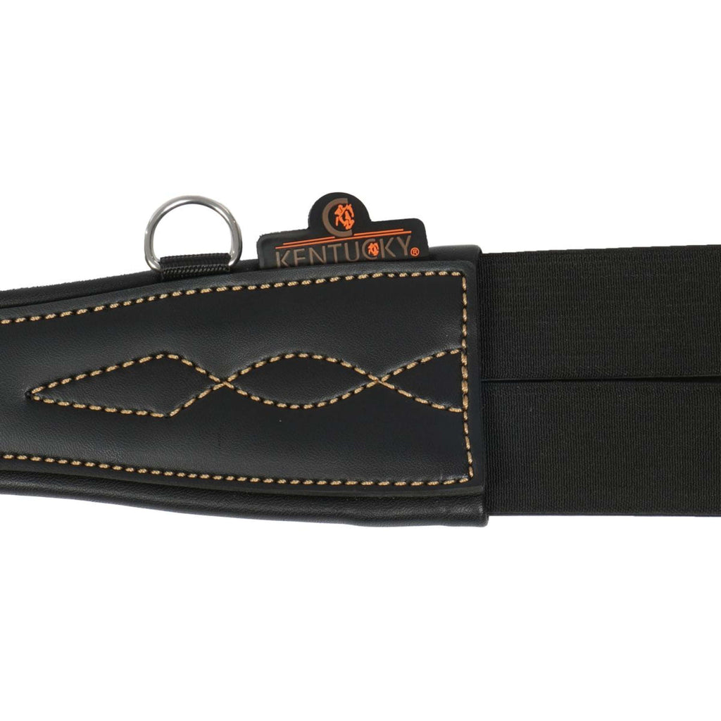 Kentucky Horsewear Cincha de Salto Anatómico Negro