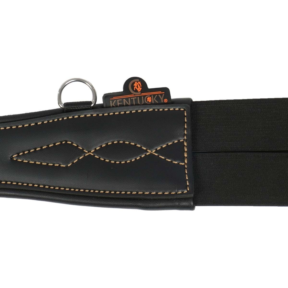 Kentucky Horsewear Cincha de Salto Anatómico Negro