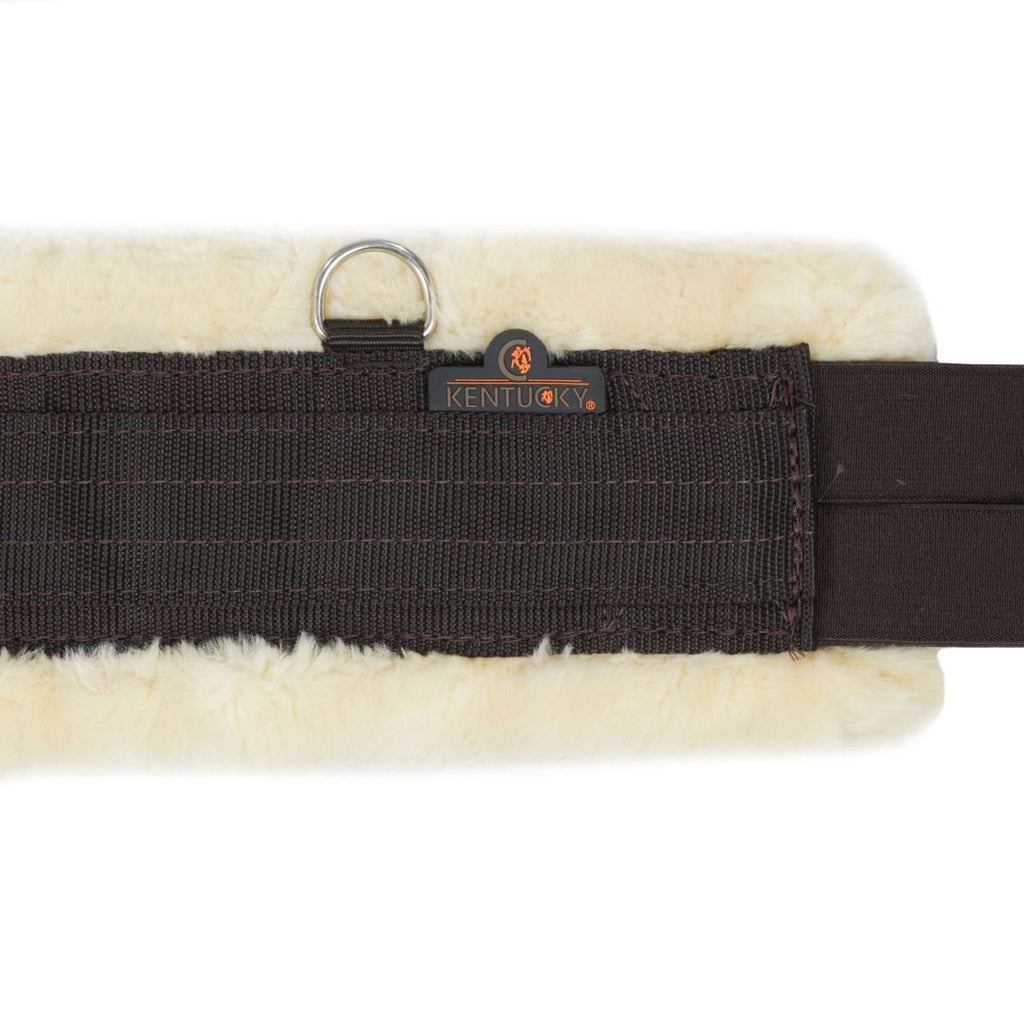 Kentucky Horsewear Cincha General Polivalente Sheepskin Marron/Natural