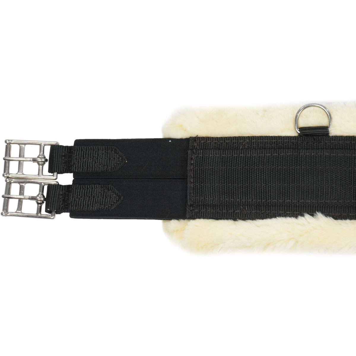 Kentucky Horsewear Cincha General Polivalente Sheepskin Negro/Natural