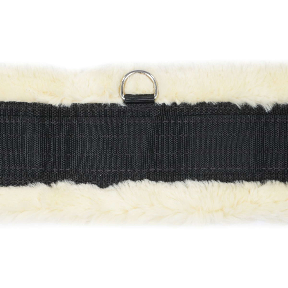 Kentucky Horsewear Cincha General Polivalente Sheepskin Negro/Natural