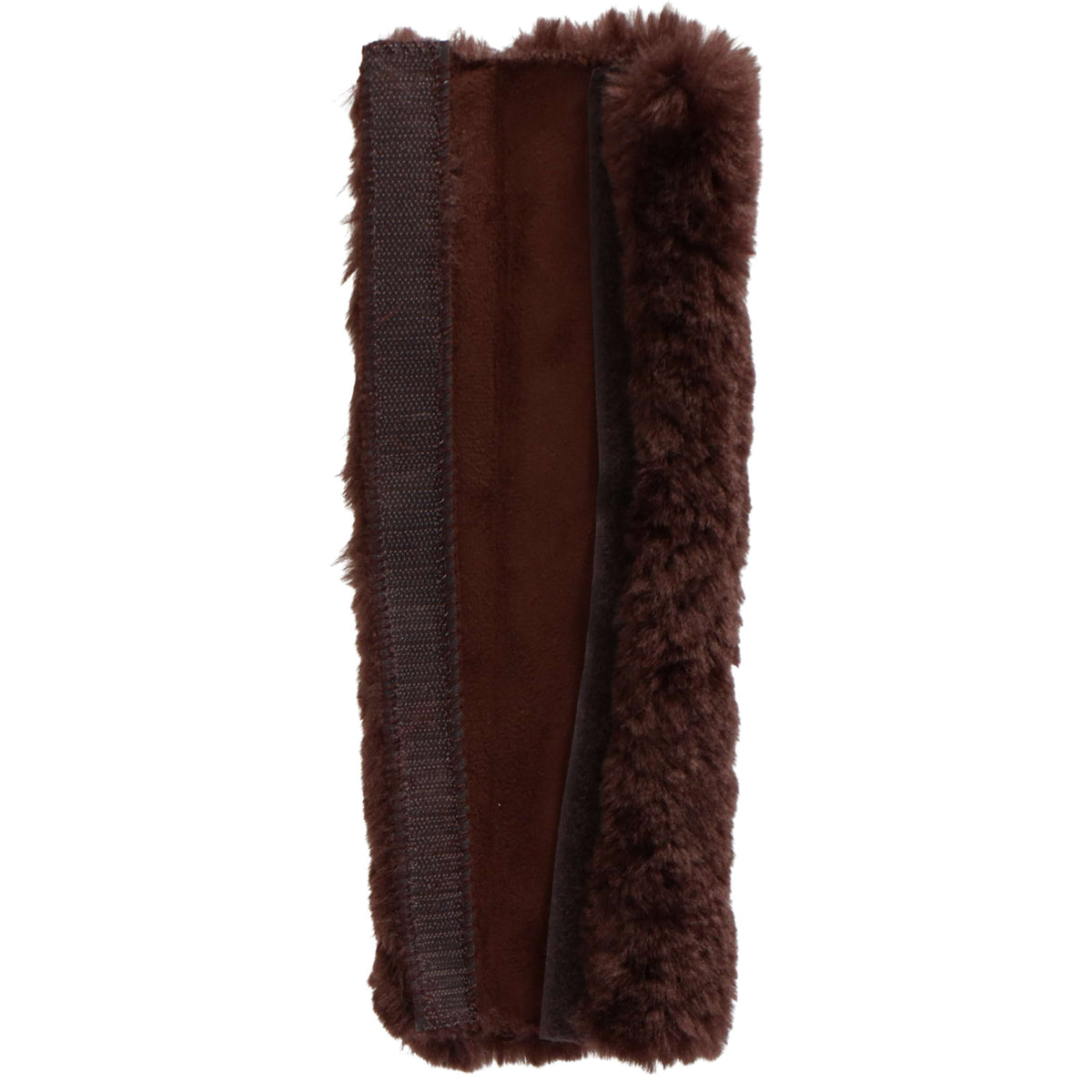Kentucky Horsewear Funda para muserola Sheepskin Marron