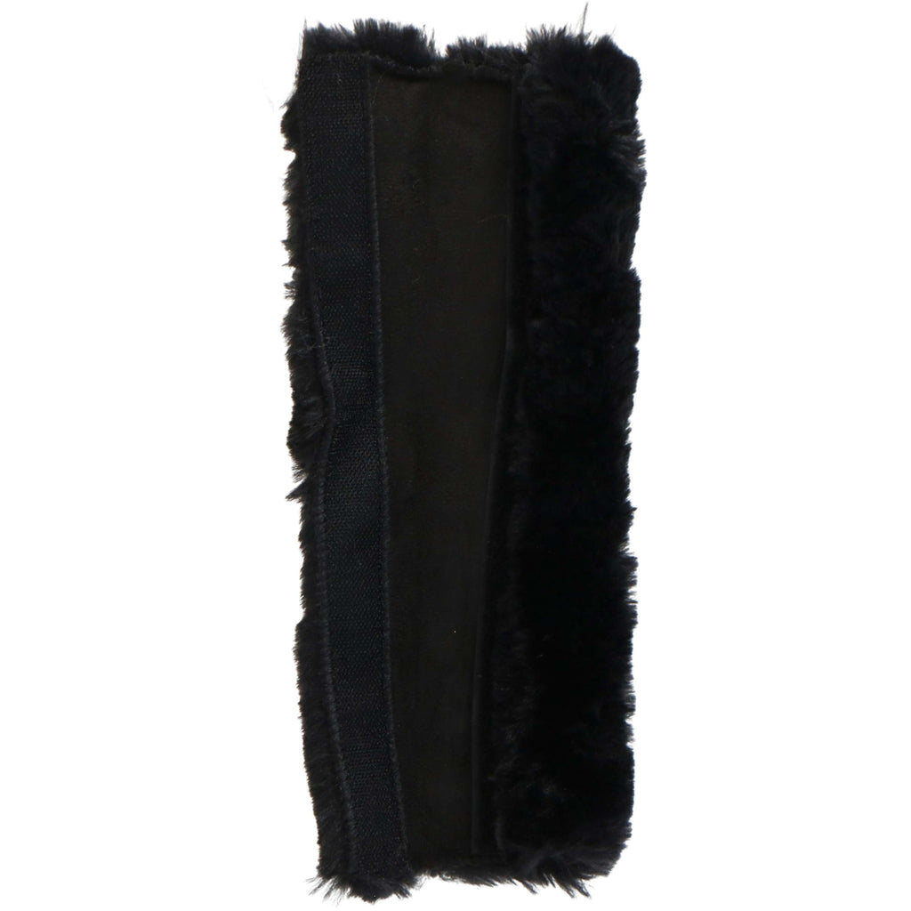 Kentucky Horsewear Funda para muserola Sheepskin Negro