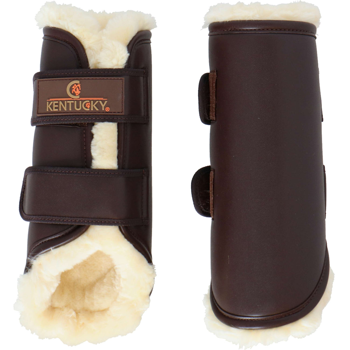 Kentucky Horsewear Turnout Boots Patas traseras Marron