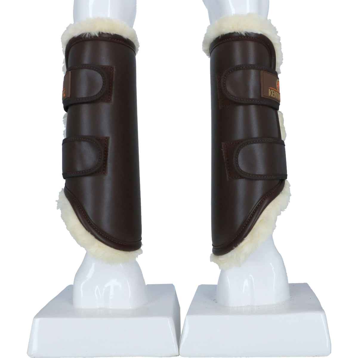 Kentucky Horsewear Turnout Boots Patas traseras Marron