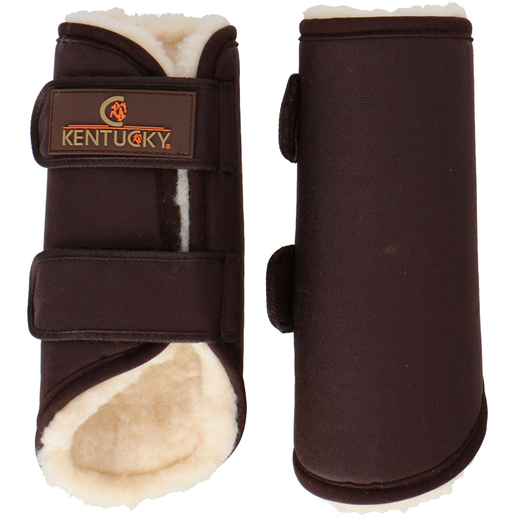 Kentucky Horsewear Turnout Boots Solimbra Patas delanteras Marron