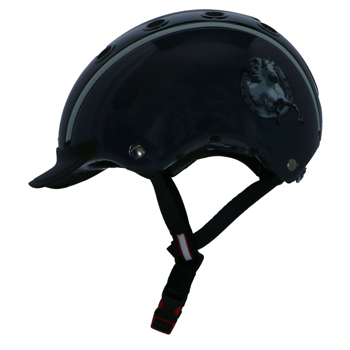 Casco Gorra Nori Negro<>Gris/Herradura