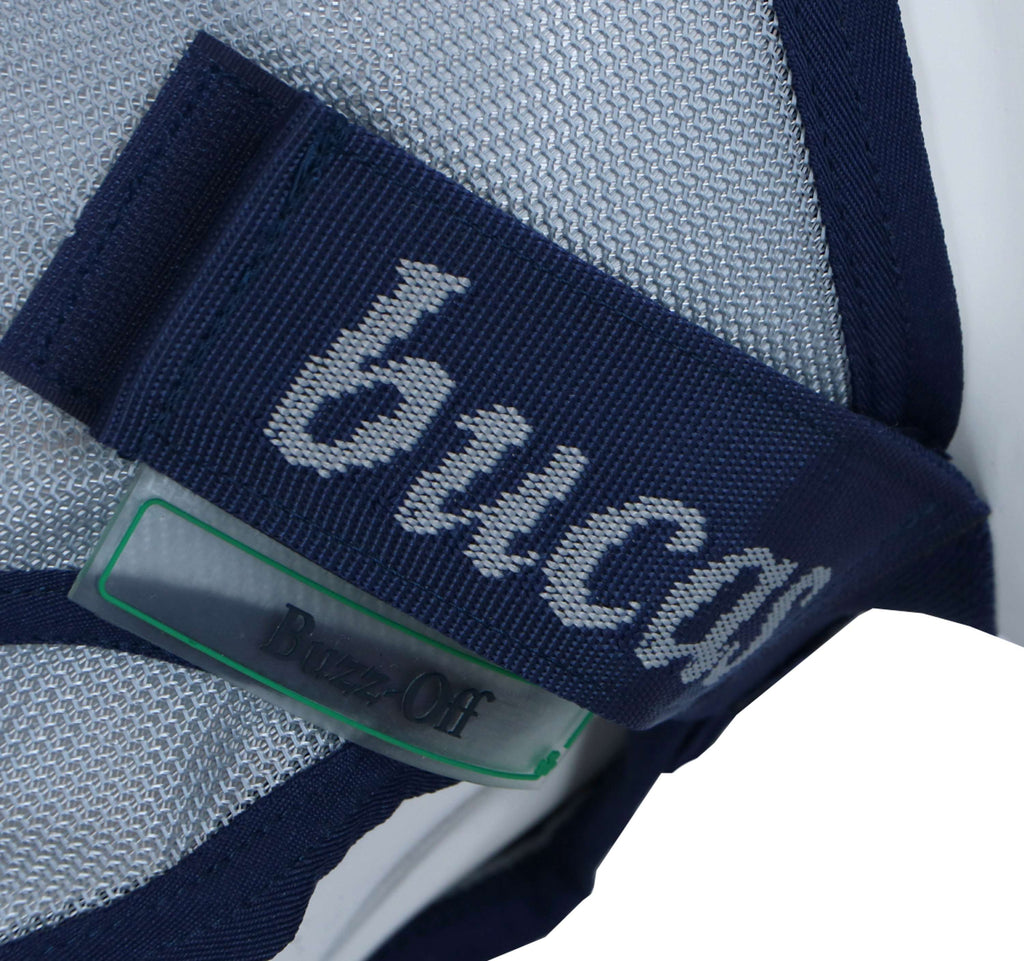 Bucas Buzz-Off Máscara Anti-Moscas Delux Azul