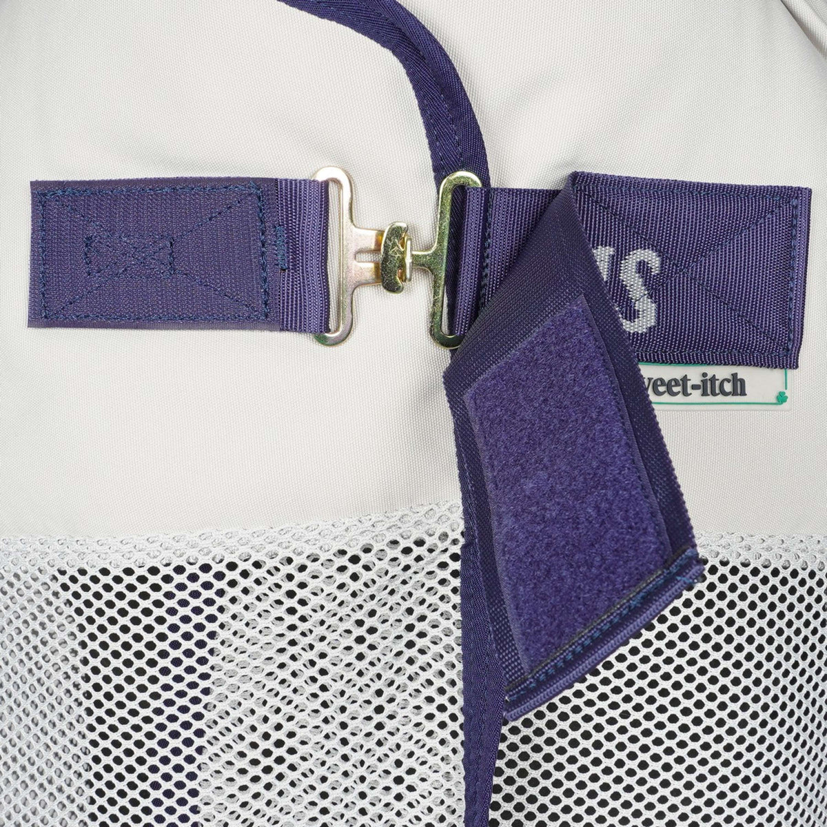 Bucas Manta para Eczema Sweet-Itch X Plata