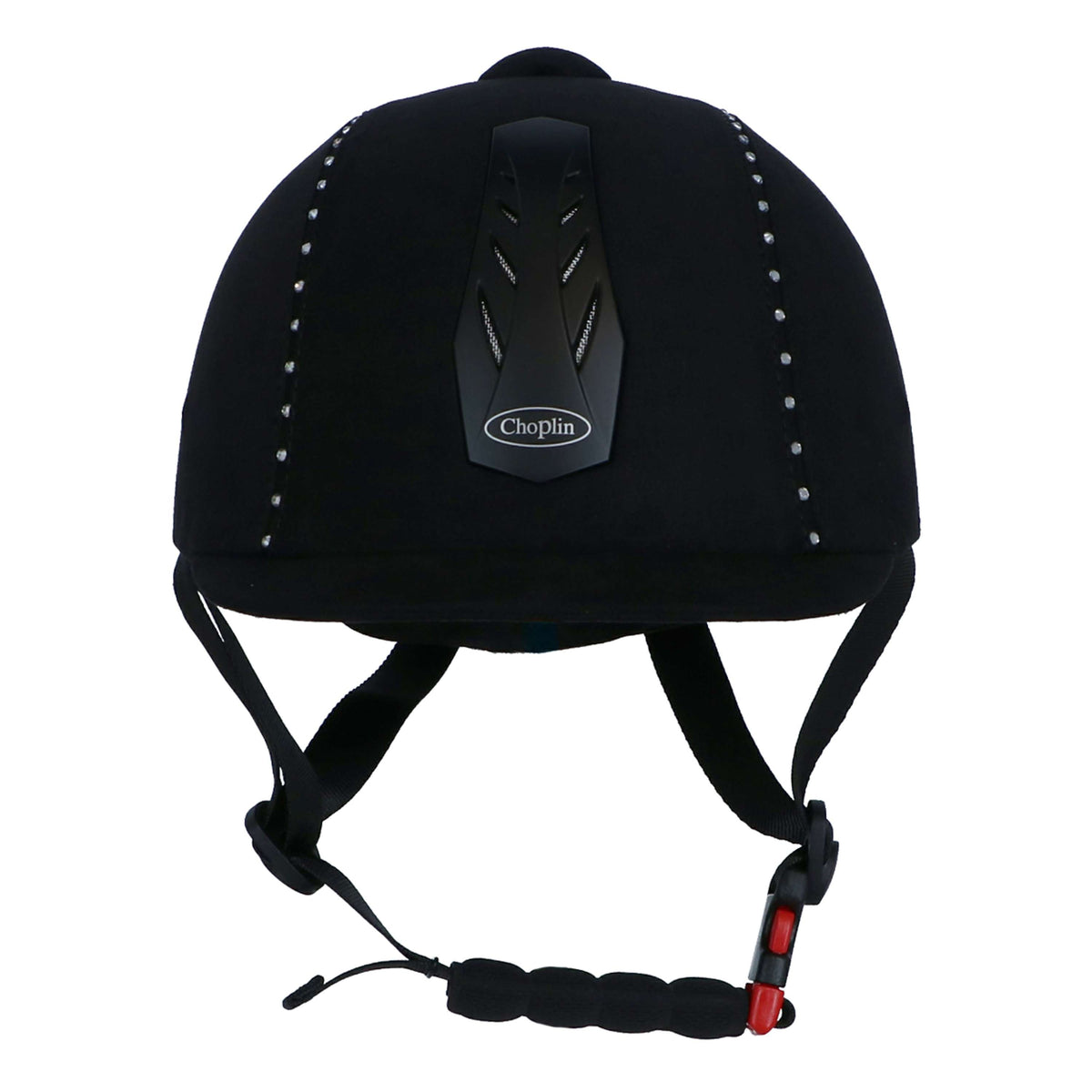 Choplin Gorra Aero Ajustable, Diamantes de imitación Negro/Diamantes de imitación
