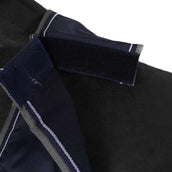 EQUITHÈME Manta de ejercicio Tyrex Forro Polar 600D Marino/Gris Puntos