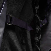 EQUITHÈME Turnout Rug Tyrex Cuello Alto 600D 150g Marino/Gris Puntos