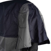 EQUITHÈME Turnout Rug Tyrex Cuello Alto 600D 150g Marino/Gris Puntos