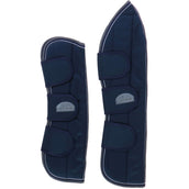 EQUITHÈME Protectores de transporte Tyrex 600D Marino/Gris Puntos