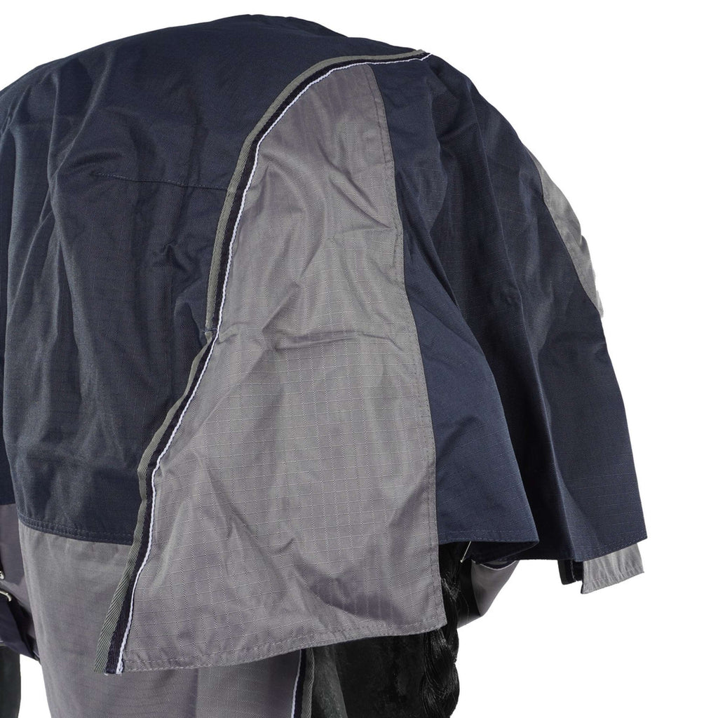 EQUITHÈME Turnout Rug Tyrex 600D 0g Marino/Gris Puntos