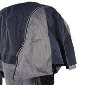 EQUITHÈME Turnout Rug Tyrex 600D 0g Marino/Gris Puntos