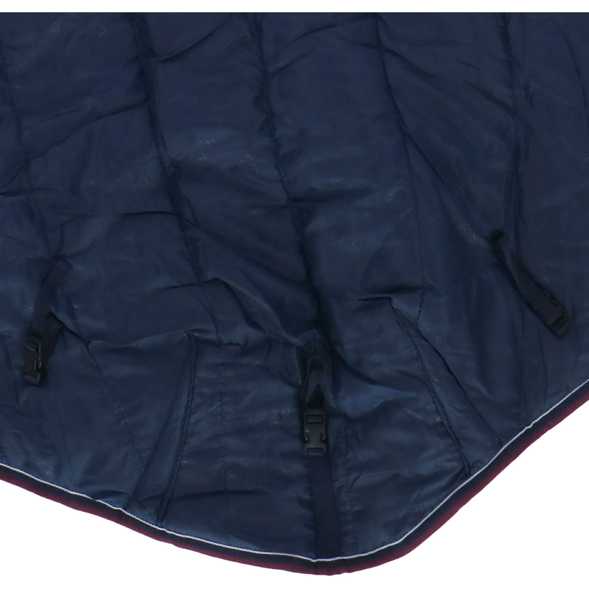 EQUITHÈME Cubrecuellos Tyrex 1200D 200g Marino/Burdeos/Blanco