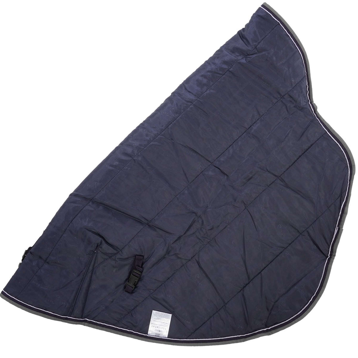 EQUITHÈME Cubrecuellos Tyrex 600D 200g Marino/Gris Puntos