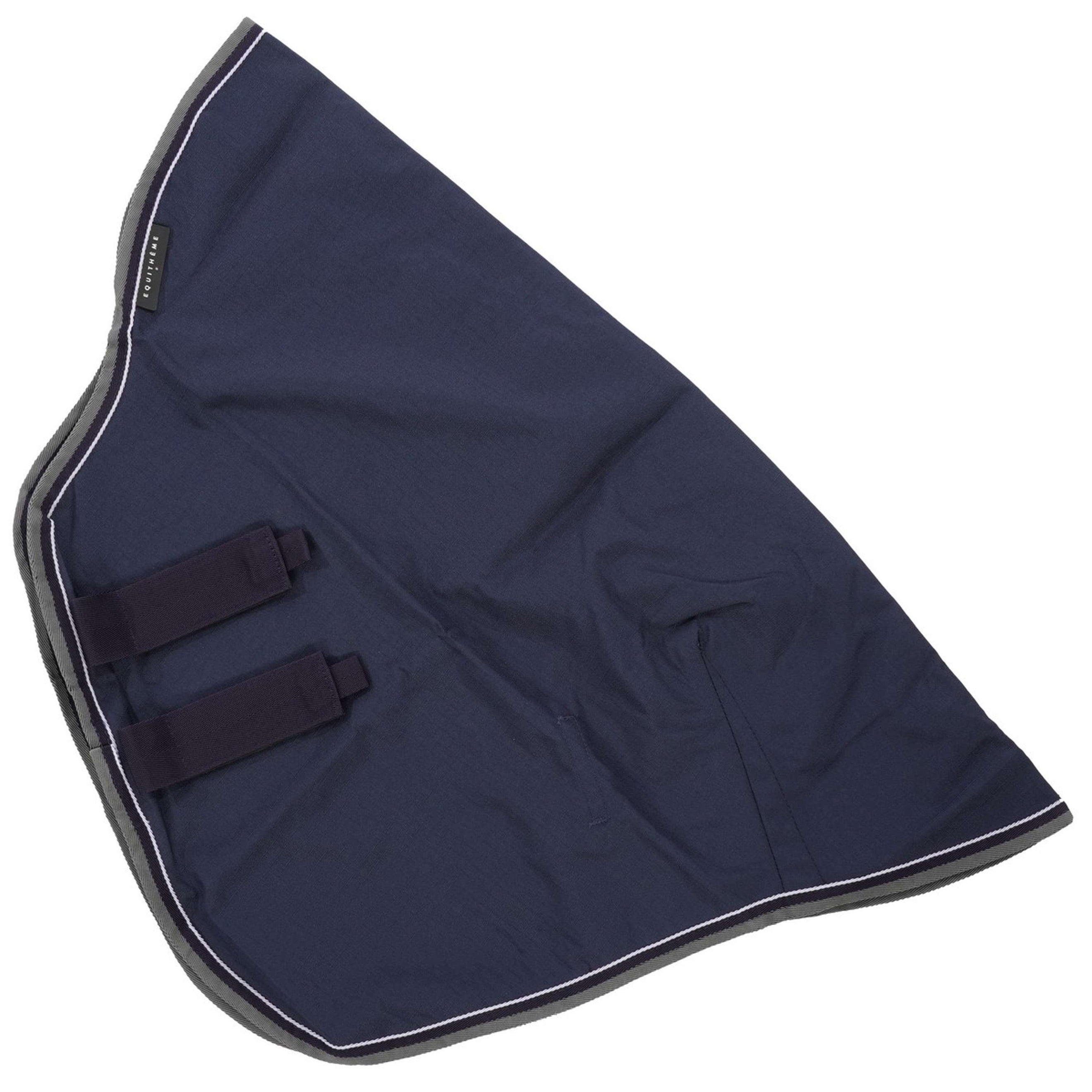 EQUITHÈME Cubrecuellos Tyrex 600D 0g Marino/Gris Puntos