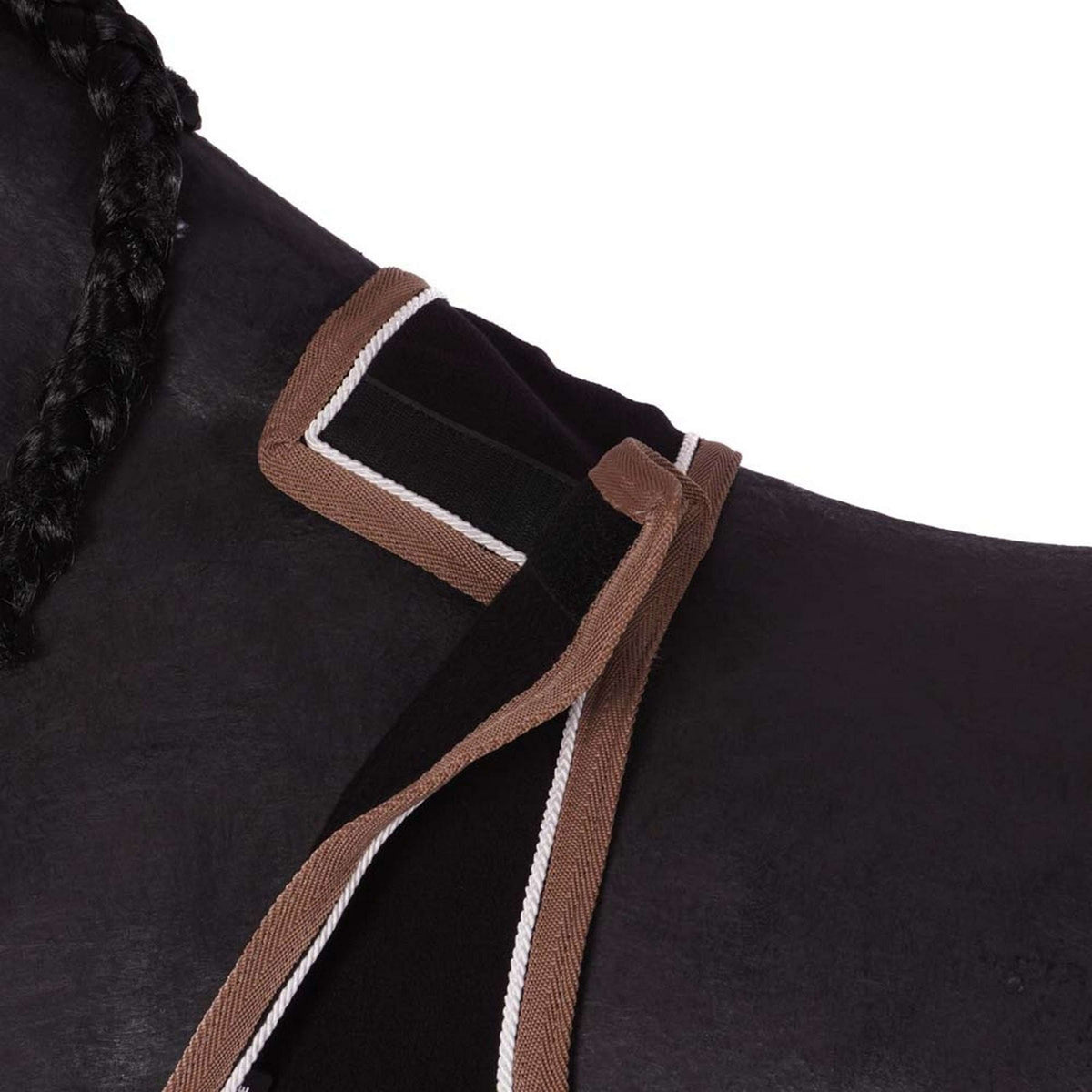 EQUITHÈME Manta de ejercicio Polyfun Negro