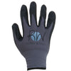 Riding World Guantes de Equitación Groom Negro Gris