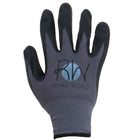 Riding World Guantes de Equitación Groom Negro Gris