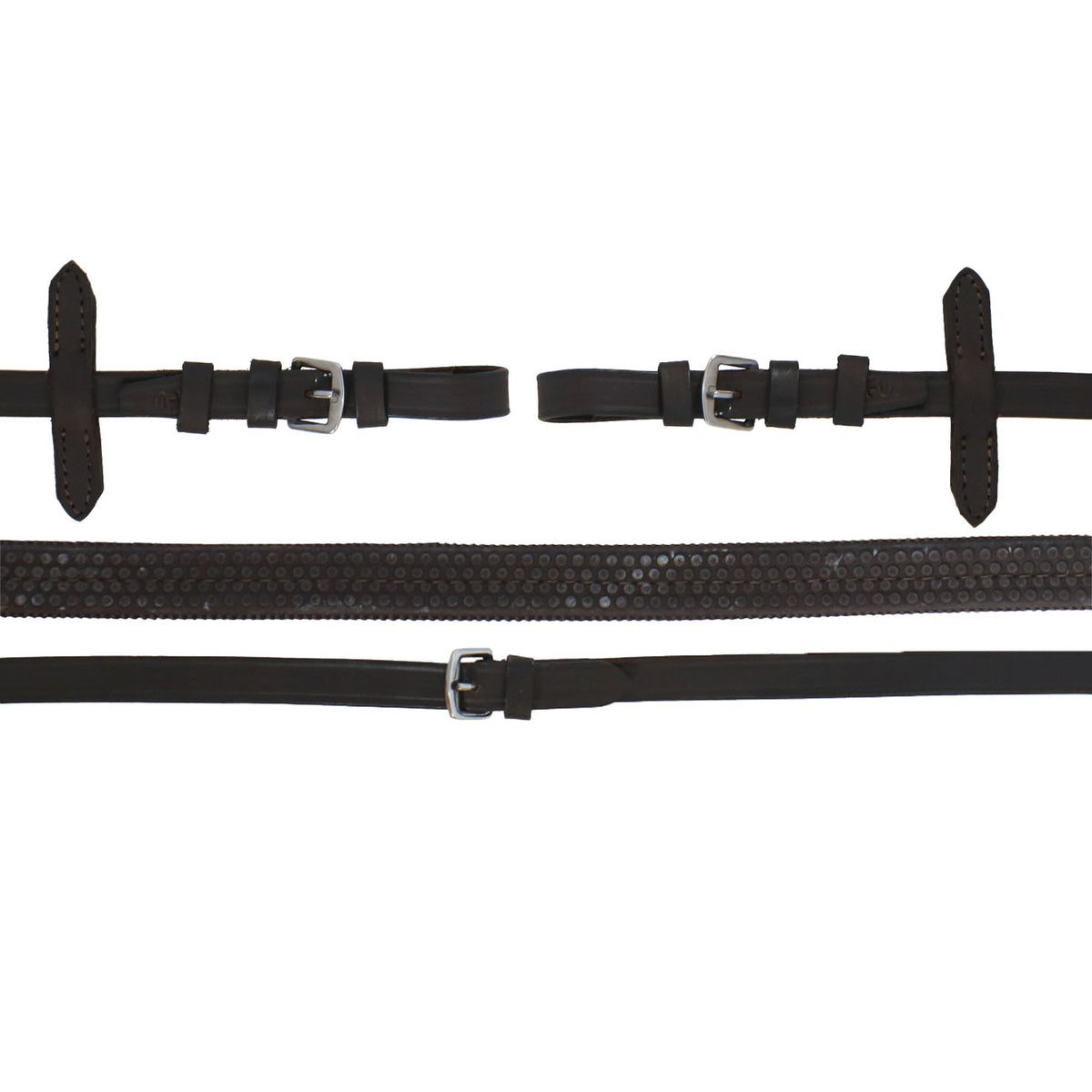 Riding World Riendas Caucho Havanna