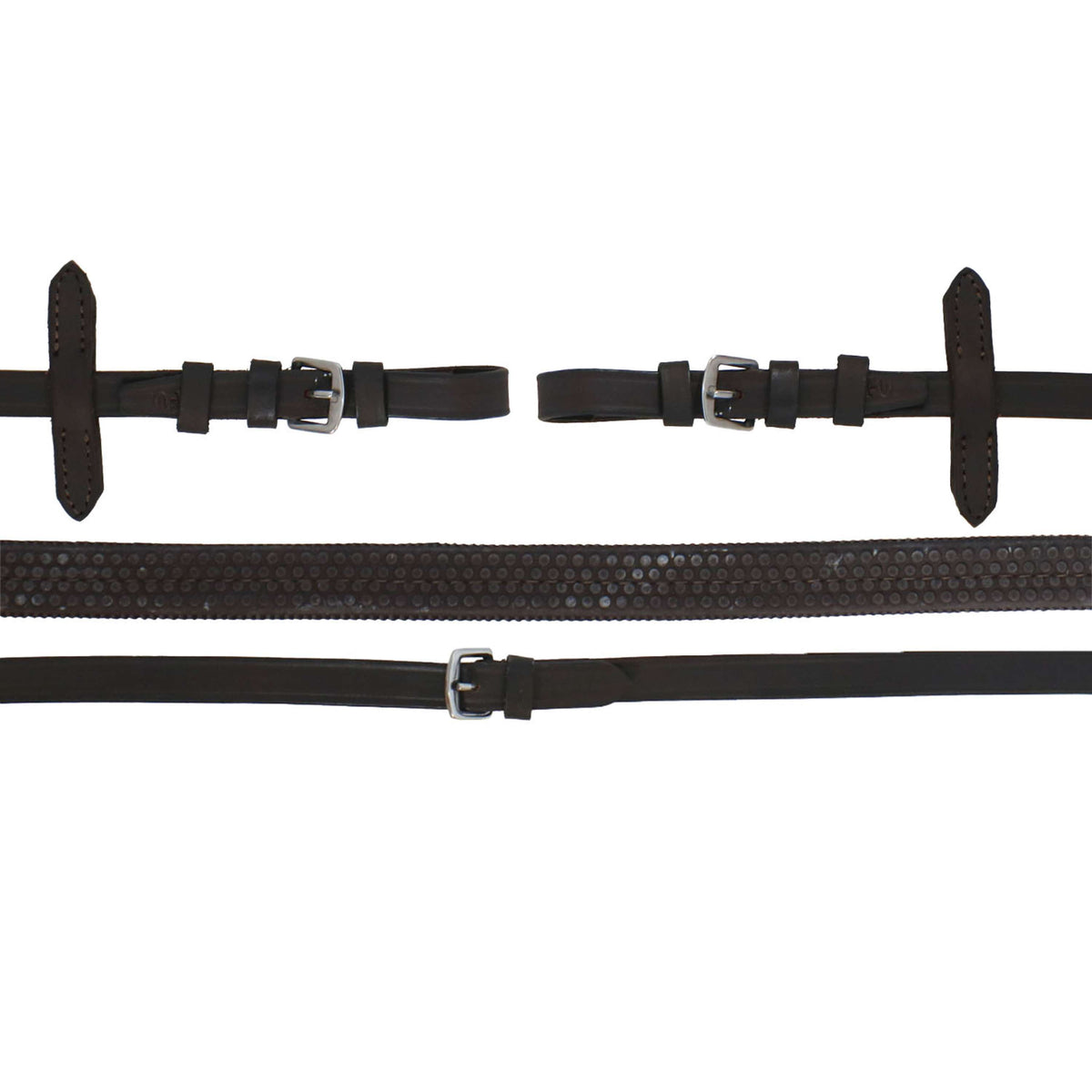 Riding World Riendas Caucho Havanna